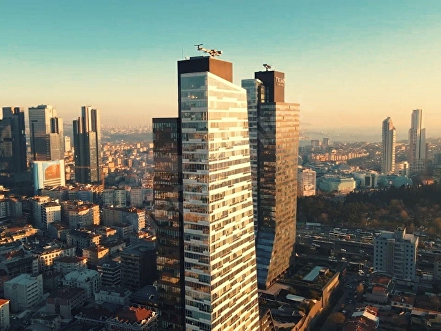 TRUMP TOWERS RESIDENCE - Kiralık Eşyalı 2+1 Dekorasyonlu Daire - Görsel 27