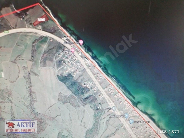 ÇANAKKALE, LAPSEKİ. GÜRECEALTI YAZLIK YERLEŞKESİ. SATILIK TARLA-ARSA. - Görsel 5