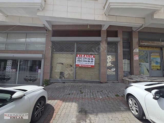 PORSUK CADDESİ ÜZERİNDE YÜKSEK TAVANLI DÜZLÜKTE KİRALIK DÜKKAN - Görsel 2