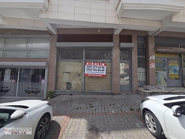 PORSUK CADDESİ ÜZERİNDE YÜKSEK TAVANLI DÜZLÜKTE KİRALIK DÜKKAN - Görsel 4