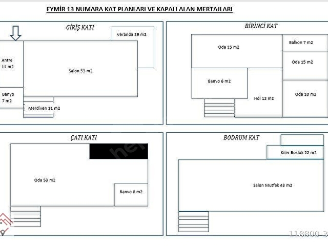 MURAT ÇELİKTEN EYMİRDE DEVLET HASTANESİ KARŞISINDA YAPILI VİLLA - Görsel 2