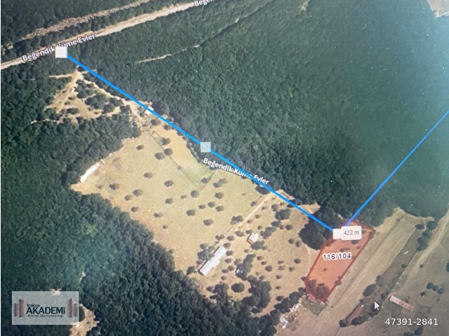 İĞNEADA BEĞENDİK TE SATILIK 4890 M2 ARAZİ - Görsel 3