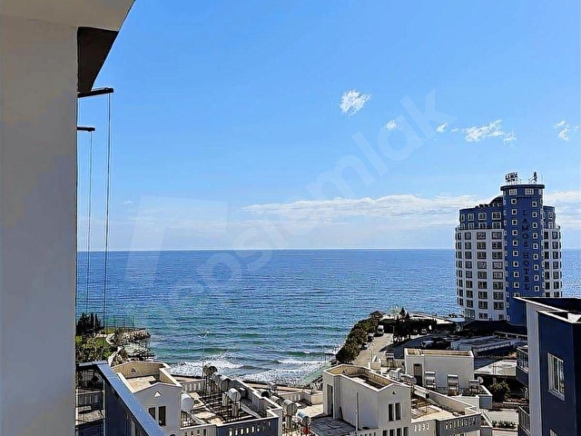 AYAŞTA DENİZE SIFIR 1+1 PANORAMİK DENİZ MANZARALI DAİRE - Görsel 7
