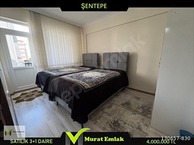 MURAT İNŞAAT EMLAKTAN ŞENTEPE  MAHELLSİNDE SATILIK FULL YAPILI 3+1 DAİRE - Görsel 6