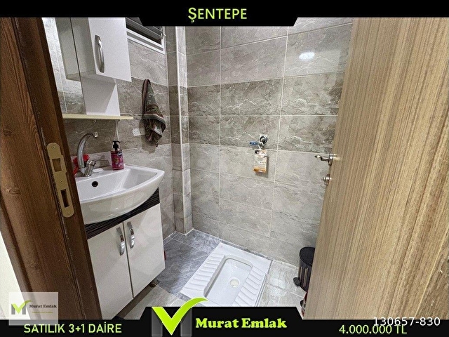 MURAT İNŞAAT EMLAKTAN ŞENTEPE  MAHELLSİNDE SATILIK FULL YAPILI 3+1 DAİRE - Görsel 9