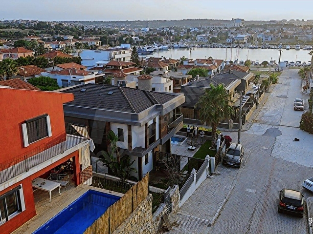 YUSEDEN DALYAN MARİNA KARŞISI HAVUZLU MÜSTAKİL İKİ VİLLA BİRDEN - Görsel 10
