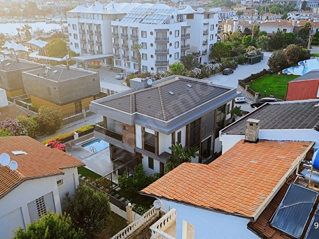 YUSEDEN DALYAN MARİNA KARŞISI HAVUZLU MÜSTAKİL İKİ VİLLA BİRDEN - Görsel 7