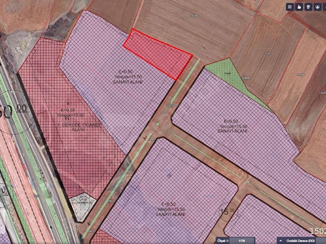 EYMENDEN SANAYİ İMARLI DÜKKAN GETİRİLİ 200 M² HİSSE TAPU ARSA - Görsel 25