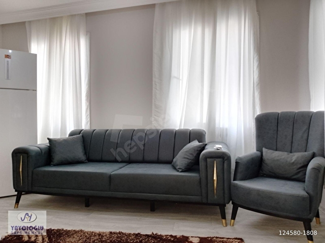 BARAJYOLUNA YAKIN FULL EŞYALI KİRALIK SIFIR TADİLATLI 1+1 DAİRE - Görsel 13