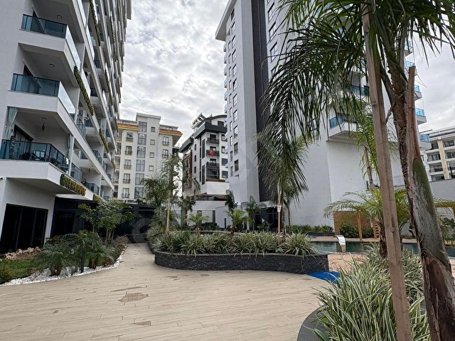 ALANYA MAHMUTLARDA GREEN OCEAN RESIDENCETA SATILIK 1+1 - Görsel 11