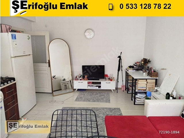 GENÇ BİNA AÇIK AMERİKAN MUTFAKLI ASANSÖRLÜ OTOPARKLI KİRALIK 1+1 - Görsel 17