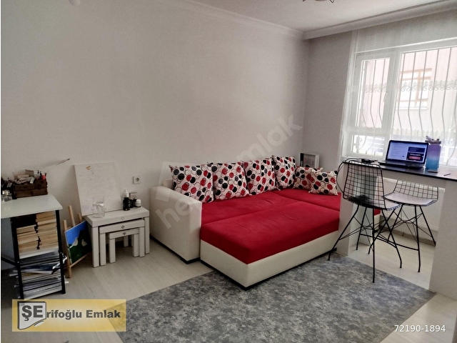GENÇ BİNA AÇIK AMERİKAN MUTFAKLI ASANSÖRLÜ OTOPARKLI KİRALIK 1+1 - Görsel 9