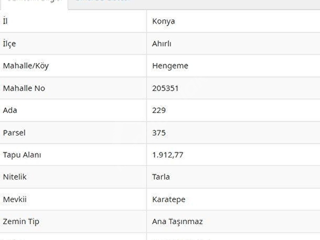 KONYA AHIRLI HENGEMEDE 1.912M² TARLAMIZ SATILIKTIR - Görsel 11