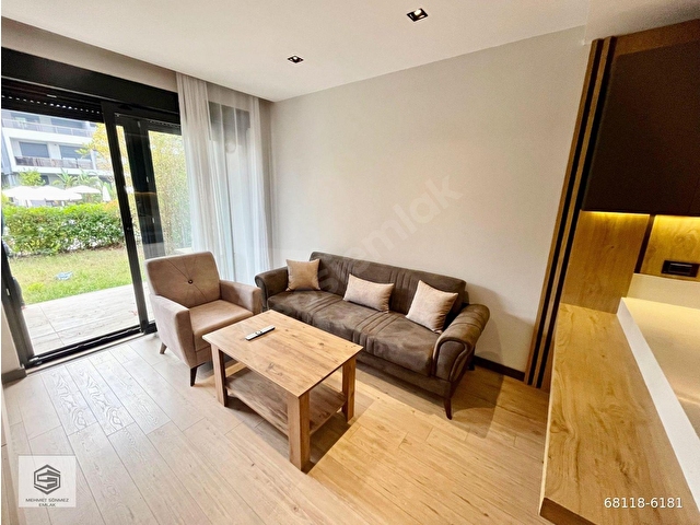 Kundu Turizm Yolu Glory Life Evleri 1+1 Mobilyalı Bahçe Katı - Görsel 8