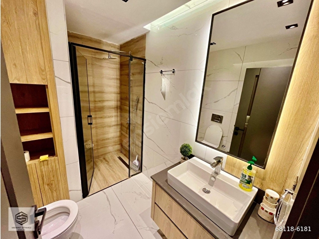 Kundu Turizm Yolu Glory Life Evleri 1+1 Mobilyalı Bahçe Katı - Görsel 5
