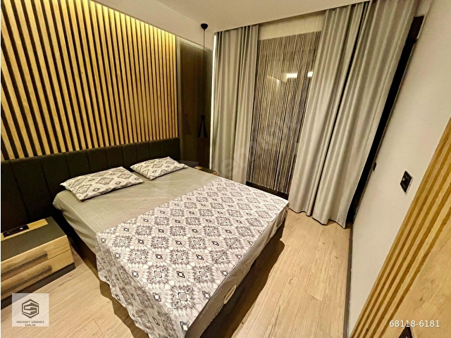 Kundu Turizm Yolu Glory Life Evleri 1+1 Mobilyalı Bahçe Katı - Görsel 11