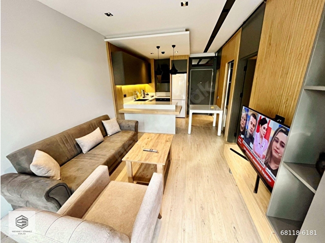 Kundu Turizm Yolu Glory Life Evleri 1+1 Mobilyalı Bahçe Katı - Görsel 17