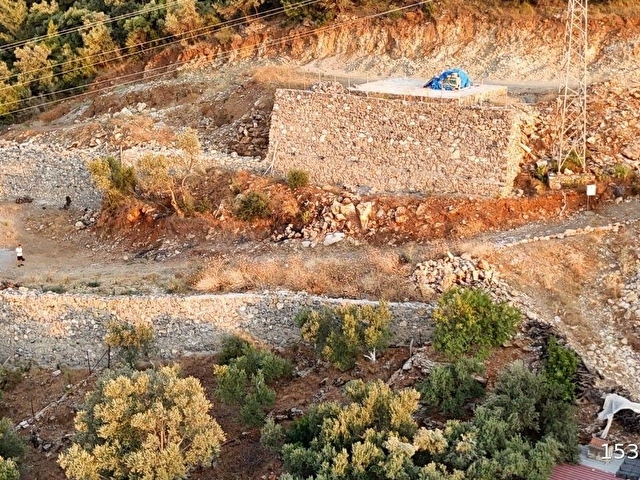 FETHİYE KARAÇULHA TEPE SİTELERİ YAKINI MUHTEŞEM MANZARALI 1275 M2 TARLA - Görsel 17