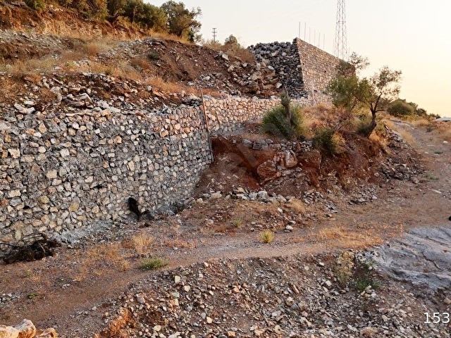 FETHİYE KARAÇULHA TEPE SİTELERİ YAKINI MUHTEŞEM MANZARALI 1275 M2 TARLA - Görsel 6