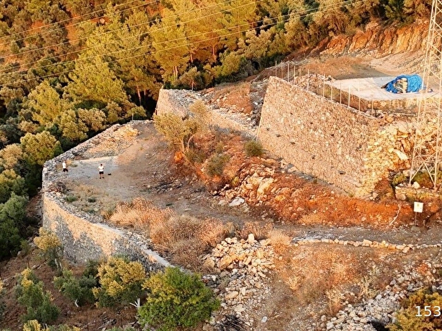 FETHİYE KARAÇULHA TEPE SİTELERİ YAKINI MUHTEŞEM MANZARALI 1275 M2 TARLA - Görsel 16