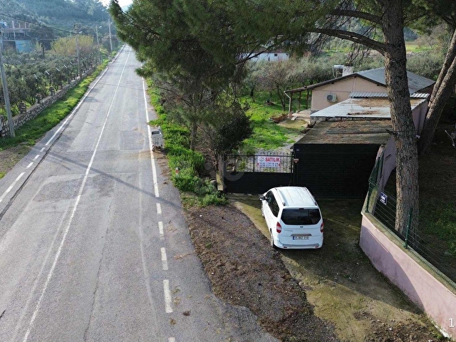 ÇİMENden SATILIK DEĞİRMENDEREde MÜSTAKİL TAPULU TARLA VE EVİ - Görsel 2