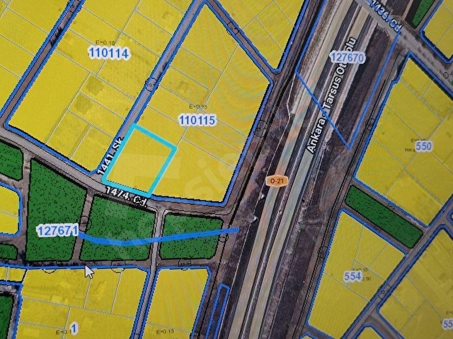 YALÇINDAN HACILARDA DA 750 M2 VİLLA ARSASI ACİL 4.400.000 tl - Görsel 6