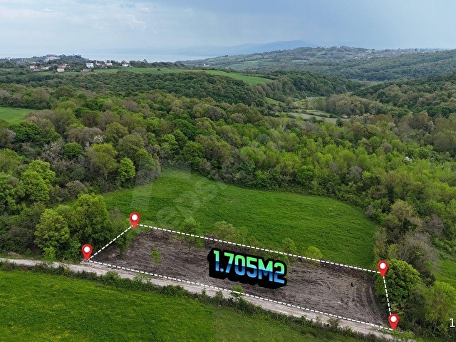 Sinop Merkezde Orman ve Doğa İçerisinde 1.705 m² Satılık Parsel