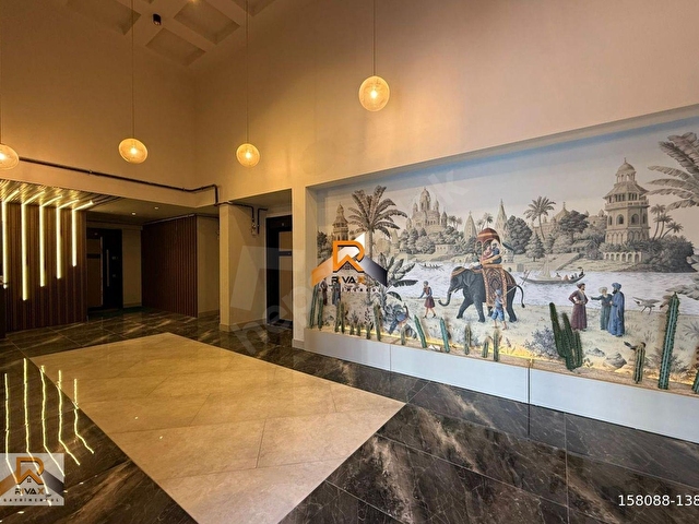 RİVAXTAN OTEL KONSEPTİNDE 7/24 GÜVENLİKLİ DENİZE 150m LÜKS 1+1! - Görsel 19