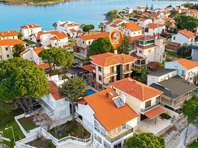 Çeşmede Muhteşem bir koya 2.sırada 7+2 Kiralık Müstakil Villa - Görsel 6