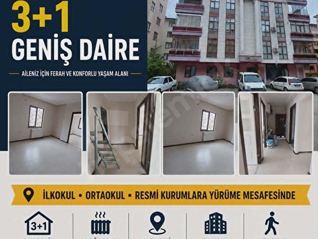 ️DEĞİŞİM EMLAKTAN ÇARŞI İÇİN DE KİRALIK 3+1 DAİRE