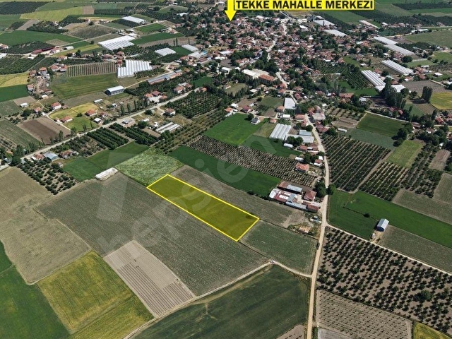 ANTALYA ELMALI TEKKE MAHDE 6.560m2 YOLA YAKIN VERİMLİ,YATIRIM VE TARIMSAL ÜRETİM İÇİN SATILIK TARLA