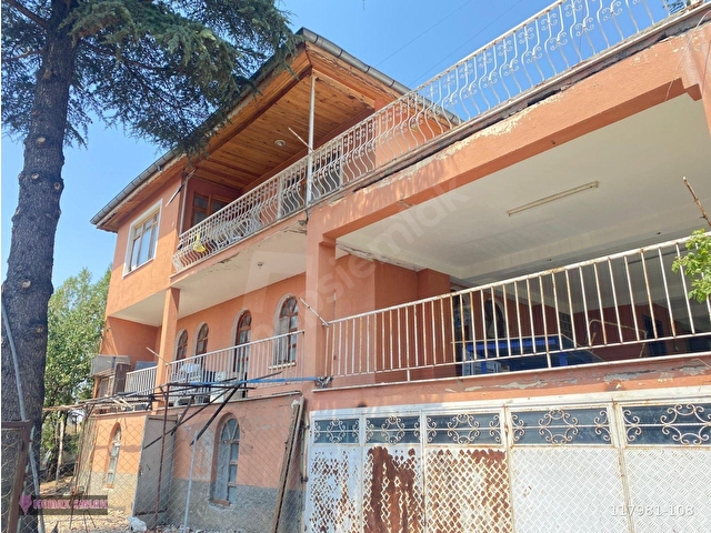 ? AKYURT GÜZELHİSARDA KONUT İMARLI MÜSTAKİL VİLLA ARSASI – HAVUZLU EV + MEYVE BAHÇESİ + KENDİ SUYU