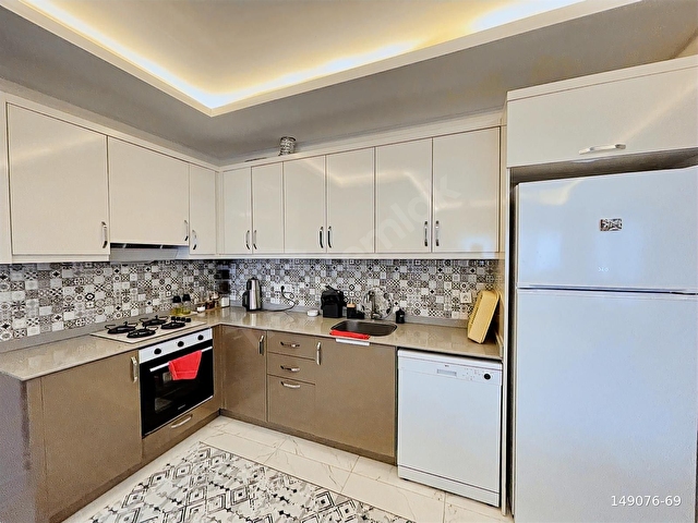 ALANYA HASBAHÇEDE SATILIK 1+1 SİTE İÇİ YATIRIMLIK KUPON DAİRE - Görsel 21