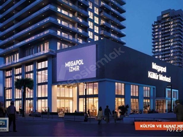 MEGAPOL İZMİR TOWER THREE REZİDANS KULEDE SATILIK 1+1 DAİRE - Görsel 27