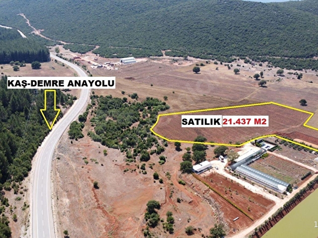 VIP GAYRİMENKUL  den KAŞ - DEMRE ARASI ANAYOLA SIFIR ARAZİ - Görsel 10
