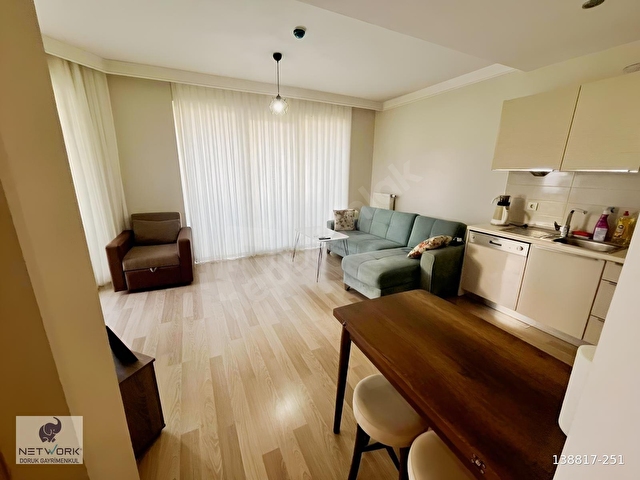 NETWORK DORUK GM DEN AYDINTEPE MAH.EVORA EŞYALI KİR. 1+1 DAİRE - Görsel 12