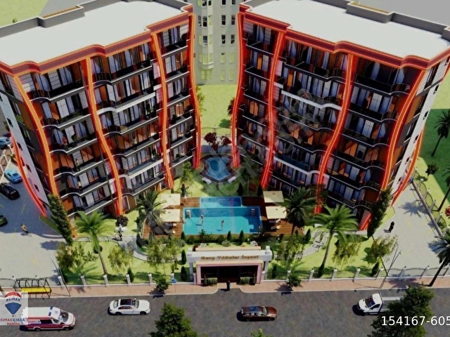 ŞEHZADELER KUŞLUBAHÇEDE HAVUZ MANZARALI 2+1 SATILIK DAİRE