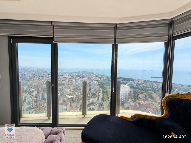 SİTE İÇİNDE 210m2 EŞYALI & DENİZ MANZARALI DUBLEX DAİRE - Görsel 16
