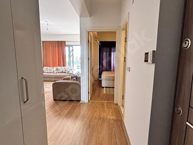 TRUVADAN HAVUZLU SİTEDE EŞYALI KİRALIK 1+1 GENİŞ KULLANIŞLI DAİRE - Görsel 3