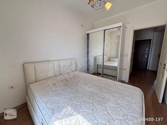 TRUVADAN HAVUZLU SİTEDE EŞYALI KİRALIK 1+1 GENİŞ KULLANIŞLI DAİRE - Görsel 14