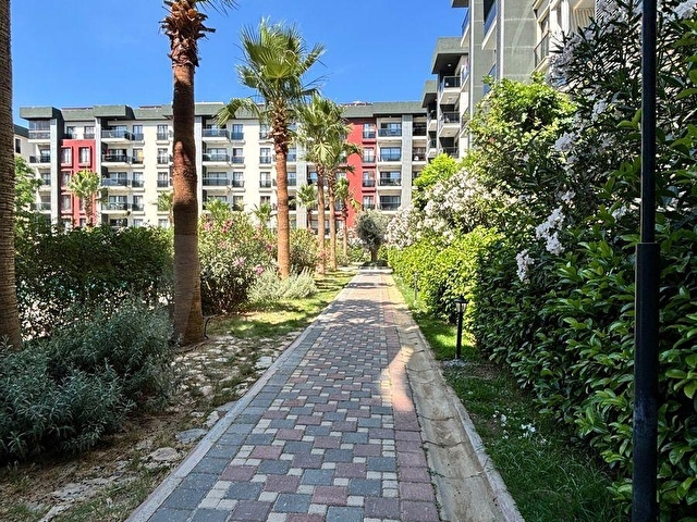 TRUVADAN HAVUZLU SİTEDE EŞYALI KİRALIK 1+1 GENİŞ KULLANIŞLI DAİRE - Görsel 23
