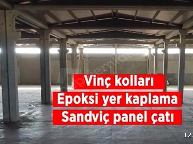 izmir torbalı pancar çetmen sanayi 7.000 m2 satılık depo fabrika - Görsel 12