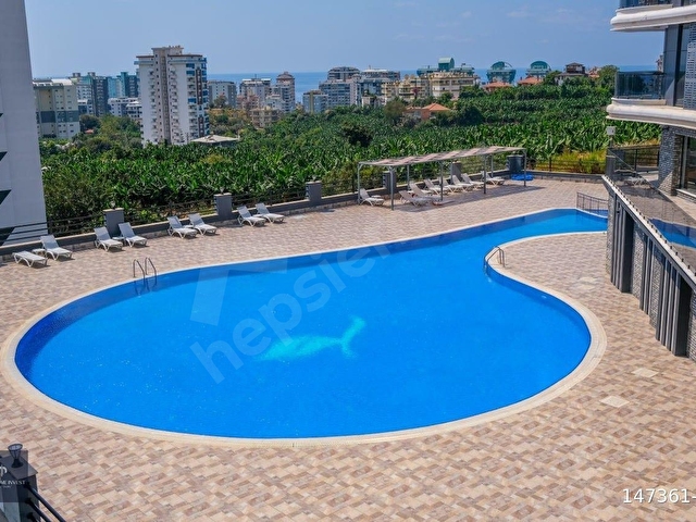 MAHMUTLARDA OTEL KONSEPTİNDE MUHTEŞEM MANZARALI LÜKS EŞYALI 2+1 DAİRE - Görsel 8