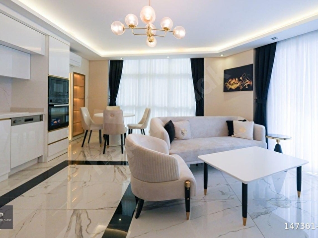 MAHMUTLARDA OTEL KONSEPTİNDE MUHTEŞEM MANZARALI LÜKS EŞYALI 2+1 DAİRE - Görsel 22