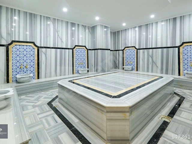 MAHMUTLARDA OTEL KONSEPTİNDE MUHTEŞEM MANZARALI LÜKS EŞYALI 2+1 DAİRE - Görsel 13