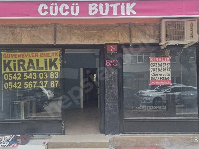 AYRANCI GEREDE SOKAK TA 75M2 GİRİŞ DÜKKAN