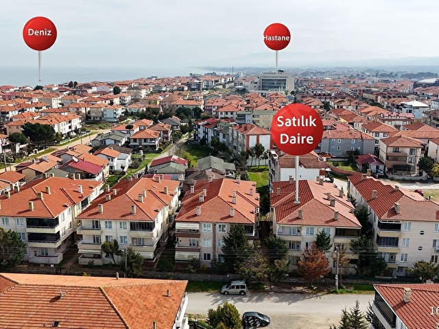 AKKUM DA DENİZE ÇOK YAKIN MASRAFSIZ ARA KAT DAİRE. - Görsel 28