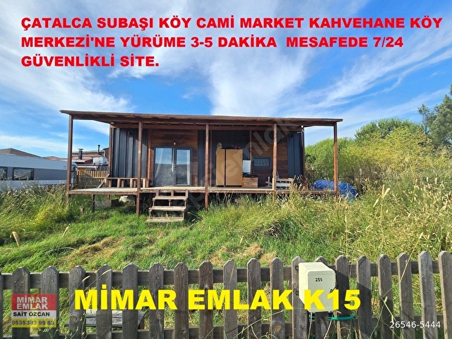 ACİL KELEPİR ÇATALCA SUBAŞI GREEN LİFE SATILIK TİNY HOUSE DA.! - Görsel 3
