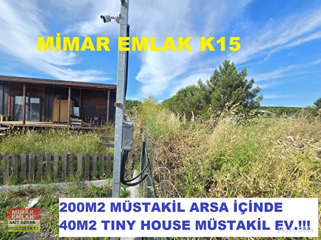 ACİL KELEPİR ÇATALCA SUBAŞI GREEN LİFE SATILIK TİNY HOUSE DA.! - Görsel 11