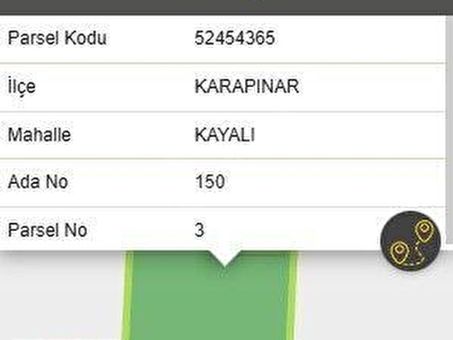 KARAPINAR EMLAKTAN SATILIK KAYALI MAHALLESİNDE 740 m2 ARSA - Görsel 5